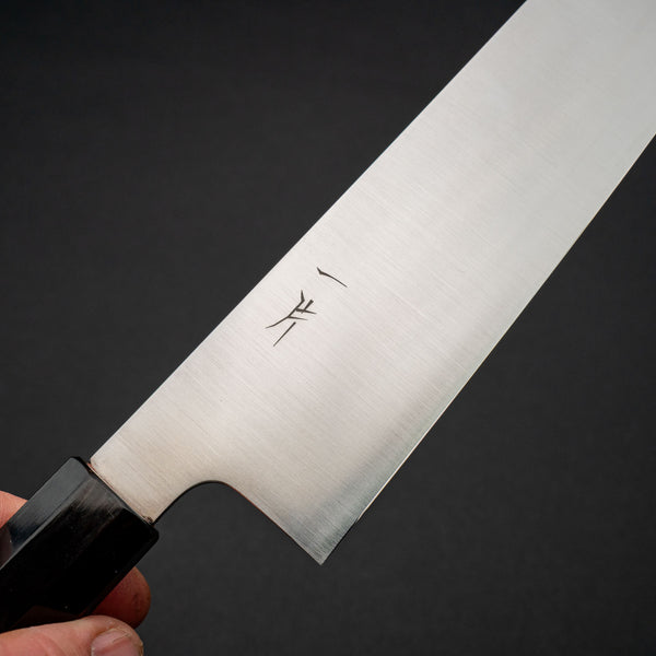 Hitohira FJ VG-10 Gyuto 240mm Taihei Zebra Wood Octagonal Handle