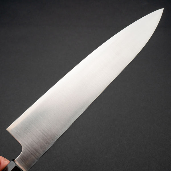 Hitohira FJ VG-10 Gyuto 240mm Taihei Zebra Wood Octagonal Handle