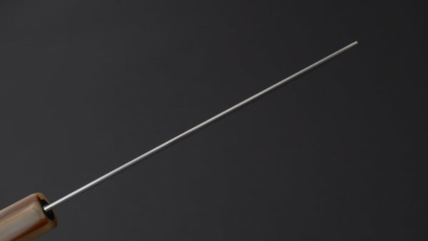 Hitohira Ashi White 2 Nakiri Ebony Handle - Tetogi