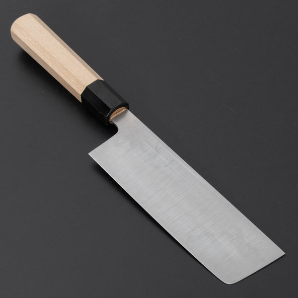 Hitohira Ashi White 2 Nakiri Ho Wood Handle - Tetogi