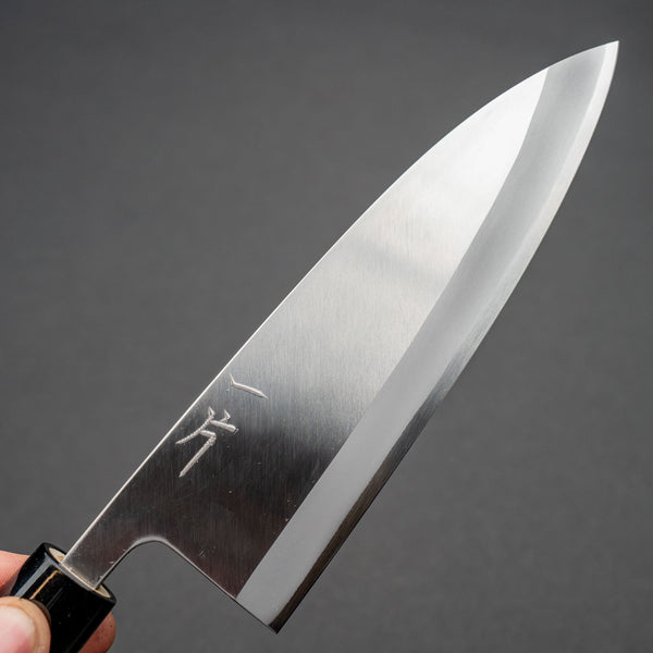 Hitohira Carbon Deba 165mm Ho Wood Handle - Tetogi