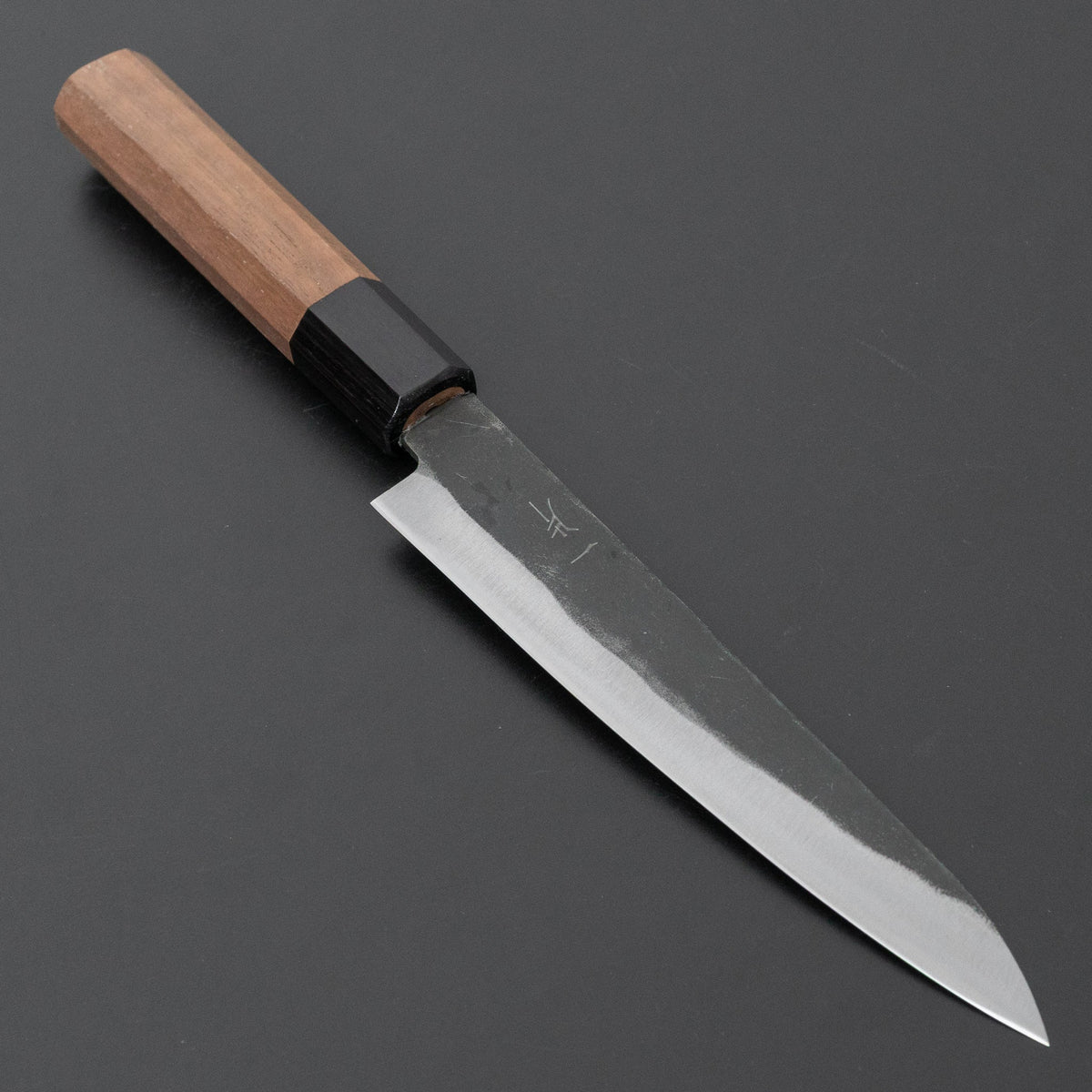 Hitohira Hizen Kurouchi Blue #1 Petty 150mm Walnut Handle - Tetogi