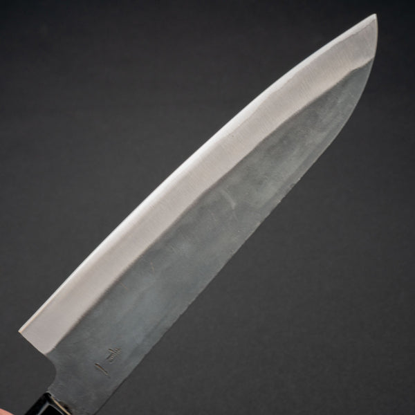 Hitohira Hizen Kurouchi Blue 1 Stainless Clad Gyuto 210mm Ho Wood Handle - Tetogi