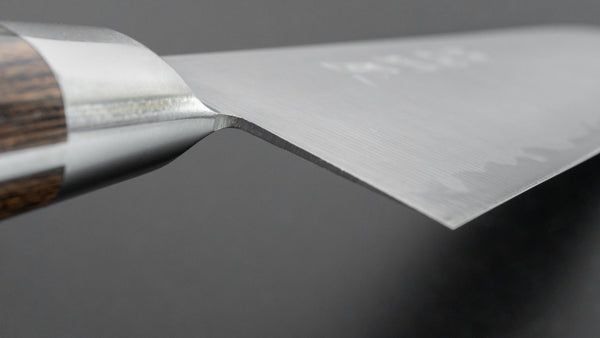 Hitohira Imojiya ST SG2 Santoku 180mm Brown Pakka Handle - Tetogi