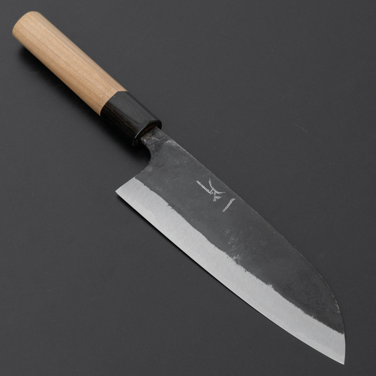 Hitohira Onihiro White #1 Santoku 150mm Ho Wood Handle (D-Shape