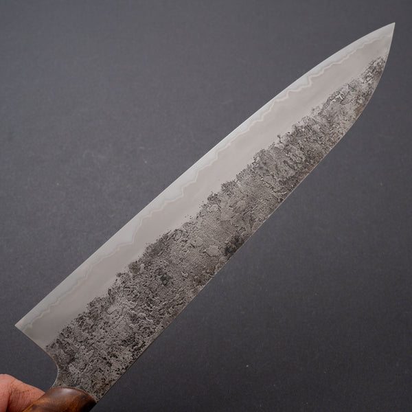 Tobias Heldqvist Gyuto 135cr3 245mm Elmburl Handle - Tetogi