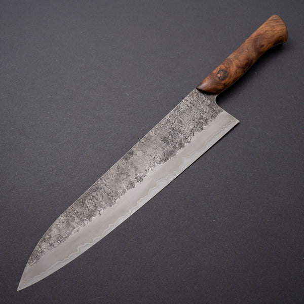 Tobias Heldqvist Gyuto 135cr3 245mm Elmburl Handle - Tetogi