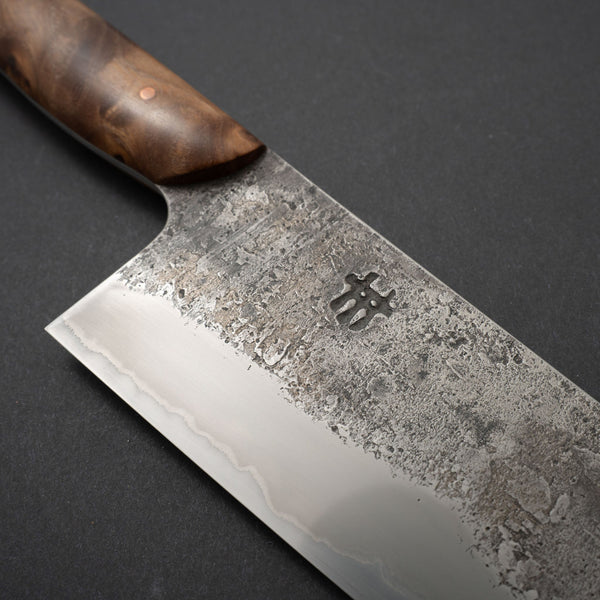 Tobias Heldqvist Gyuto 135cr3 245mm Elmburl Handle - Tetogi