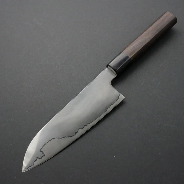 Takada no Hamono Silver #3 Suiboku Santoku 180mm Wood Handle (Extra Thin) Product vendor