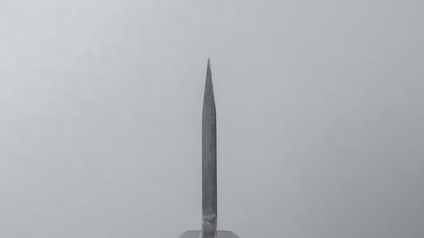 Hitohira Hiragana Chopper 160mm Pakka Handle - Tetogi