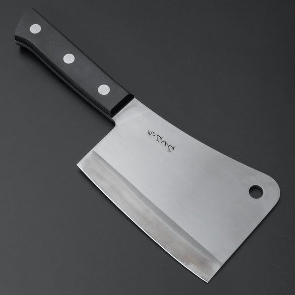 Hitohira Hiragana Chopper 160mm Pakka Handle - Tetogi