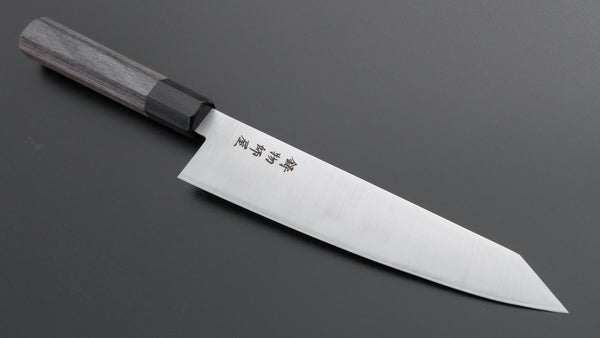 Hitohira Imojiya TH Stainless Kiritsuke Gyuto 210mm Pakka Handle (Wa) - Tetogi