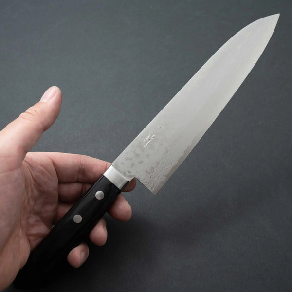 Hitohira NM V10 Damascus Gyuto 180mm Pakka Handle - Tetogi