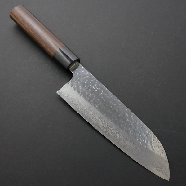 Hitohira STK V10 Santoku 165mm Wood Handle - Tetogi