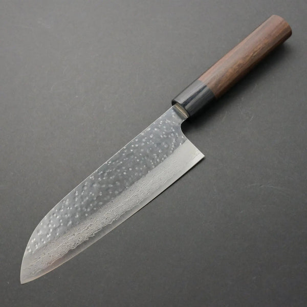 Hitohira STK V10 Santoku 165mm Wood Handle - Tetogi
