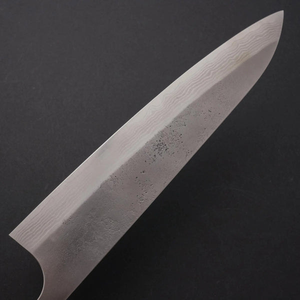 Hitohira STK VG10 Nashiji Damascus Gyuto 240mm Taihei Custom Zebrawood Handle - Tetogi