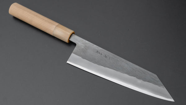 Hitohira TD Blue #2 Stainless Clad Kurouchi Bunka 170mm Ho Wood Handle (D-Shape) - Tetogi