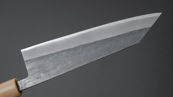 Hitohira TD Blue #2 Stainless Clad Kurouchi Bunka 170mm Ho Wood Handle (D-Shape) - Tetogi