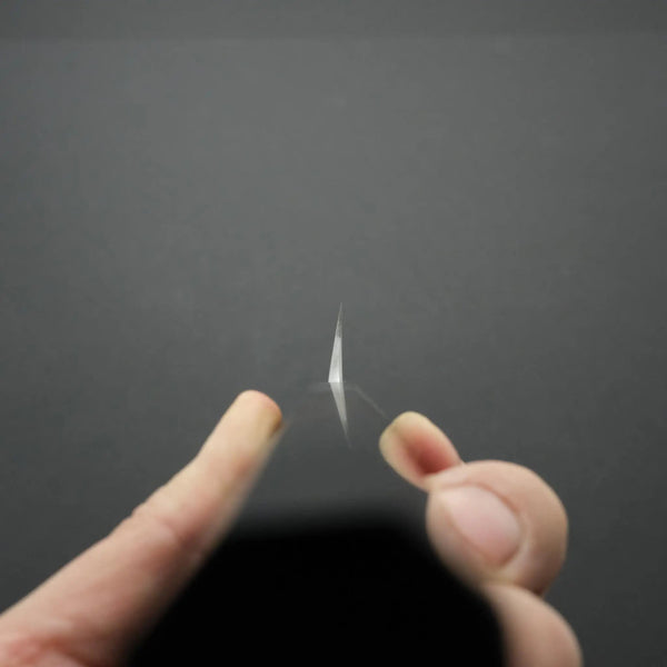 Hitohira Togashi White #1 Damascus Yanagiba 300mm Ebony Handle (Saya) - Tetogi