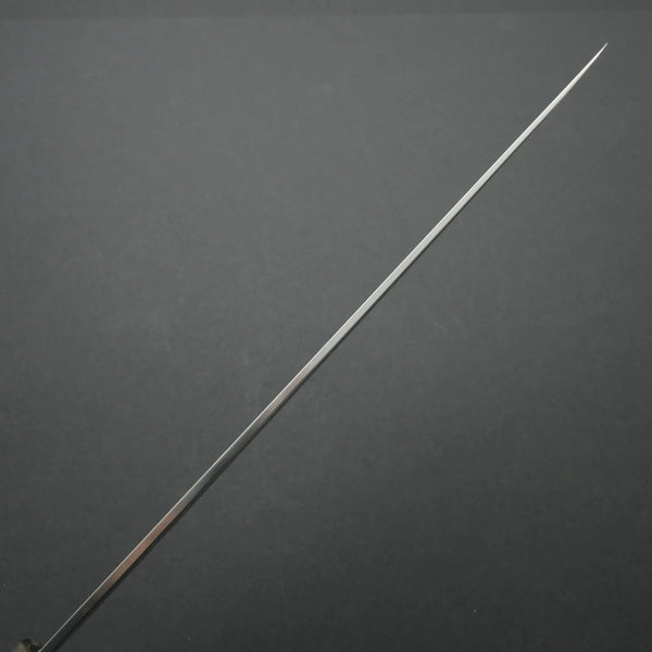 Hitohira Togashi White #1 Damascus Yanagiba 300mm Ebony Handle (Saya) - Tetogi