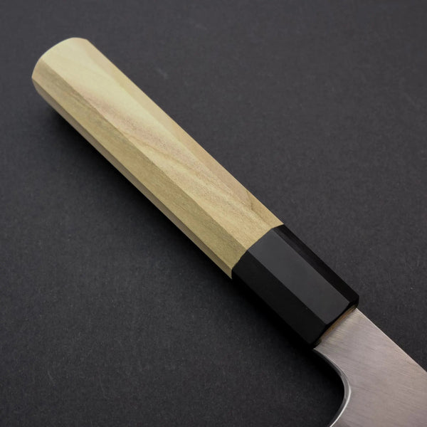 Hitohira Togashi White #1 Stainless Clad Gyuto 240mm Ho Wood Handle - Tetogi