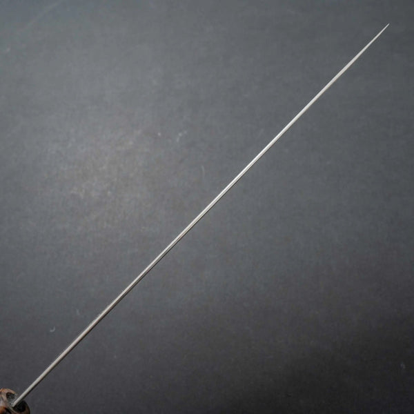 Hitohira Togashi White #1 Stainless Clad Gyuto 240mm Ziricote Handle - Tetogi