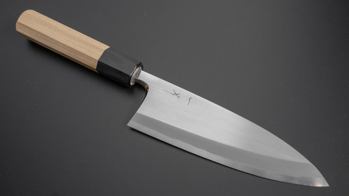 Higonokami Blue Steel Folding Knife Extra Large Brass Handle – Tetogi