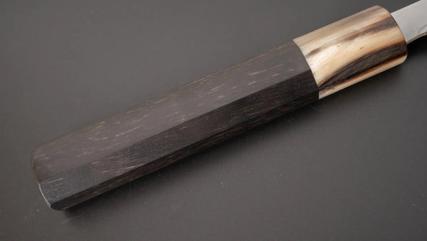 Hitohira Togashi Yohei White #1 Mizu Honyaki Sujihiki 270mm Taihei Ebony Handle (#065)