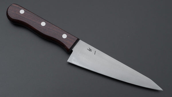Hitohira Vintage SK Honesuki Kaku Ebony Handle (No Bolster/ Bigger Handle) - Tetogi