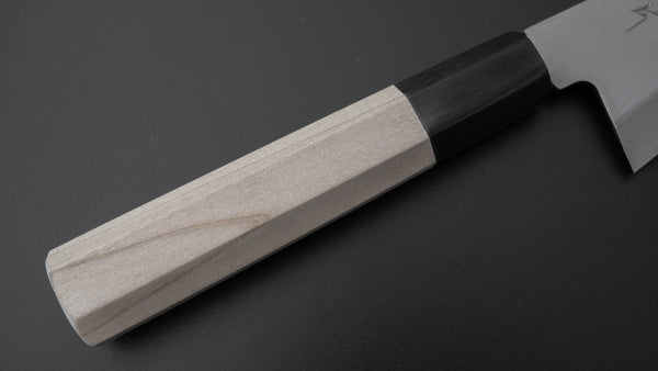Hitohira White #2 Single-Bevel Honesuki Kaku 150mm Ho Wood Handle - Tetogi