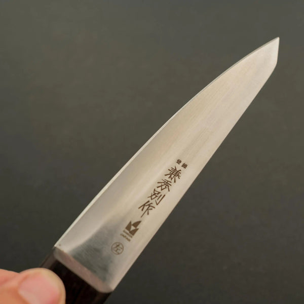 Kanehide Bessaku Left-Handed Honesuki Maru 150mm Wood Handle - Tetogi