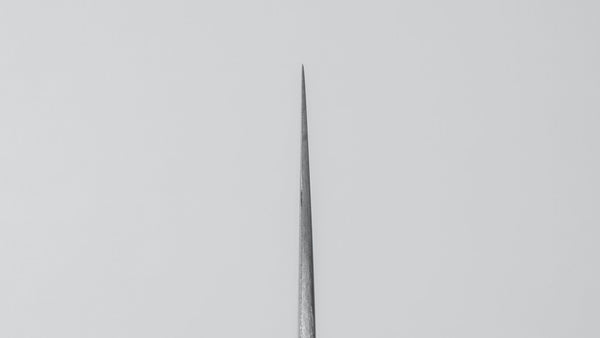 Kogetsu Carbon Honesuki Maru 150mm Pakka Handle (No Bolster) - Tetogi