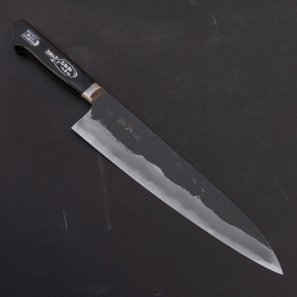 Morihei Hisamoto Kurouchi White #1 Gyuto 240mm Pakka Handle (Fine Finish) - Tetogi