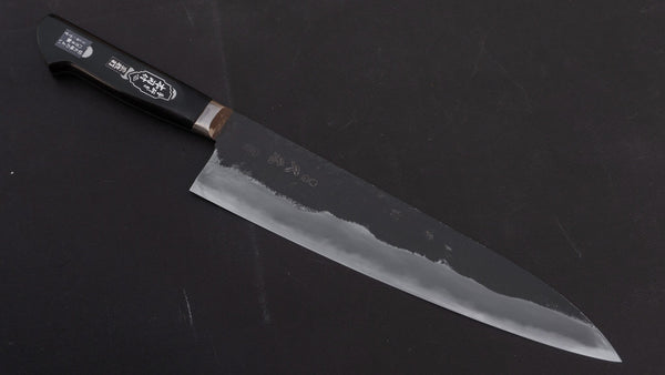 Morihei Hisamoto Kurouchi White #1 Gyuto 240mm Pakka Handle (Fine Finish) - Tetogi