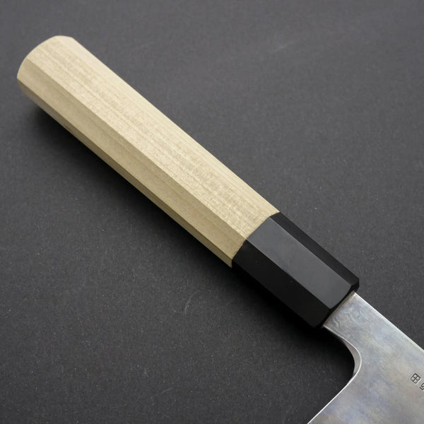Takada no Hamono Blue #1 Suiboku Gyuto 240mm Ho Wood Handle - Tetogi