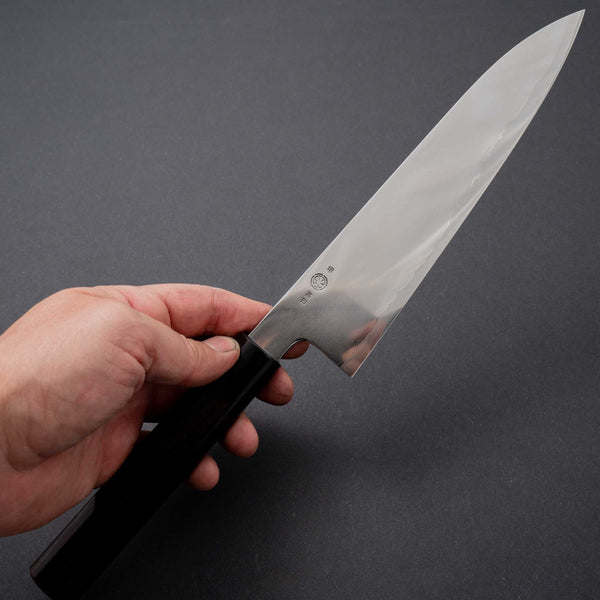 Takada no Hamono Silver #3 Suiboku Gyuto 210mm Wood Handle - Tetogi