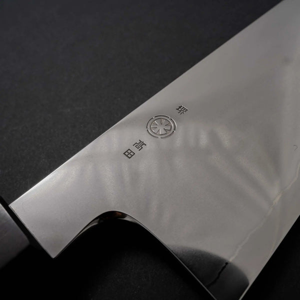 Takada no Hamono Silver #3 Suiboku Gyuto 240mm Wood Handle - Tetogi