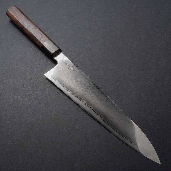 Takada no Hamono Silver #3 Suiboku Gyuto 240mm Wood Handle - Tetogi