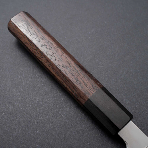 Takada no Hamono Silver #3 Suiboku Petty 135mm Wood Handle - Tetogi