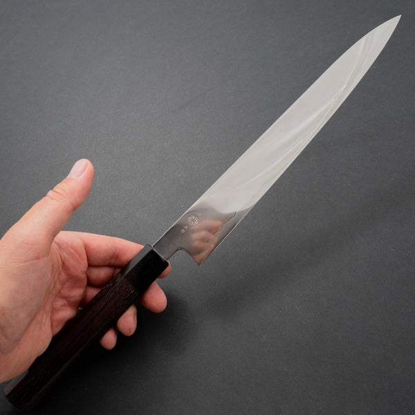 Takada no Hamono Silver #3 Suiboku Sujihiki 270mm Wood Handle - Tetogi