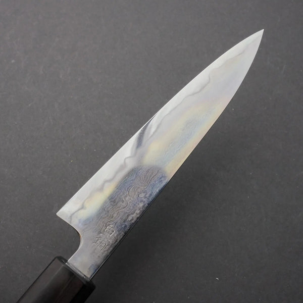 Takada no Hamono White #1 Suiboku Petty 135mm Wood Handle - Tetogi