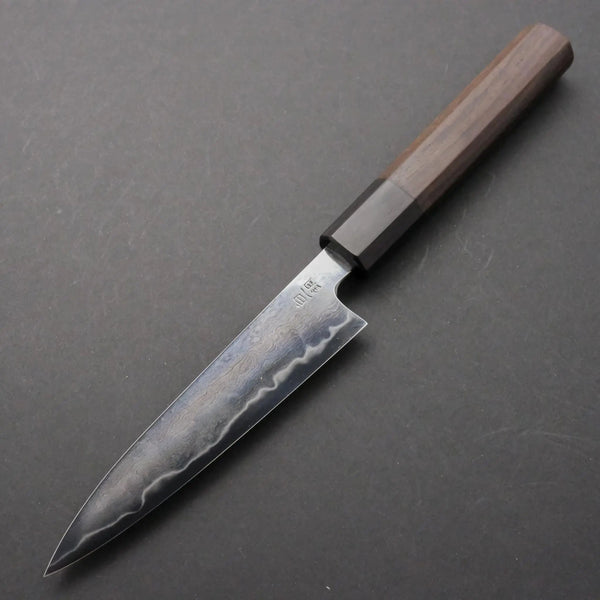 Takada no Hamono White #1 Suiboku Petty 135mm Wood Handle - Tetogi