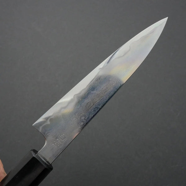 Takada no Hamono White #1 Suiboku Petty 135mm Wood Handle - Tetogi
