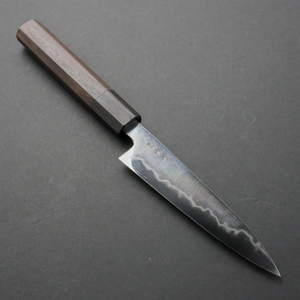 Takada no Hamono White #1 Suiboku Petty 135mm Wood Handle - Tetogi