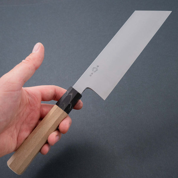 Takada no Hamono White #2 HH Bunka 180mm Ho Wood Handle (Mukimono Kaku Type) Product vendor