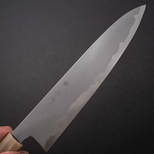 Tetsujin Blue #2 Kasumi Gyuto 240mm Ebony Handle - Tetogi
