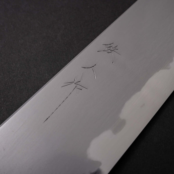 Tetsujin Blue #2 Kasumi Gyuto 240mm Ebony Handle - Tetogi