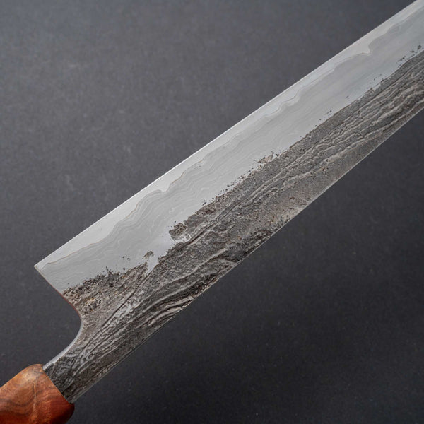 Tobias Heldqvist Sujihiki C130 320mm Eucalyptus Handle - Tetogi