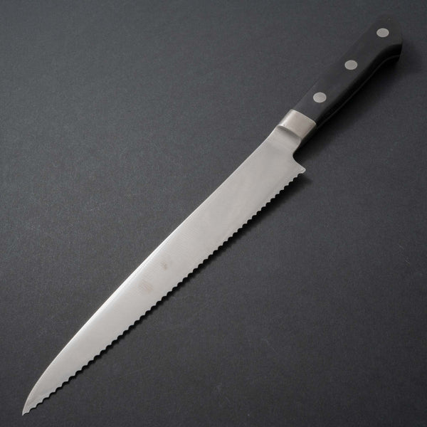 Tsubaya Bread Knife 210mm Pakka Handle - Tetogi
