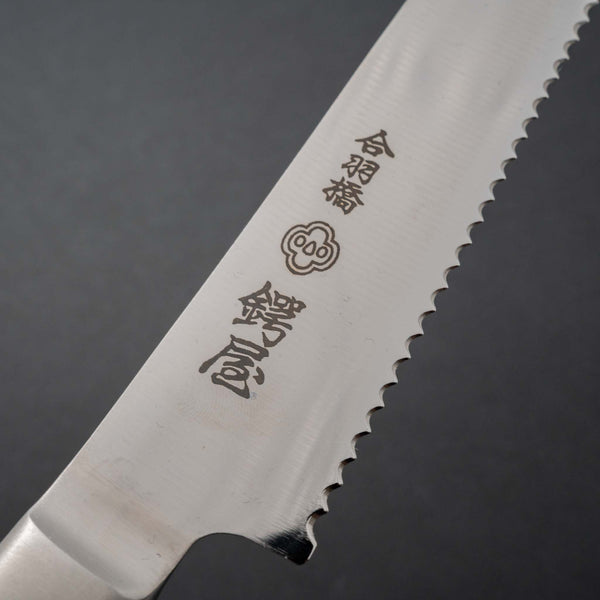 Tsubaya Bread Knife 210mm Pakka Handle - Tetogi